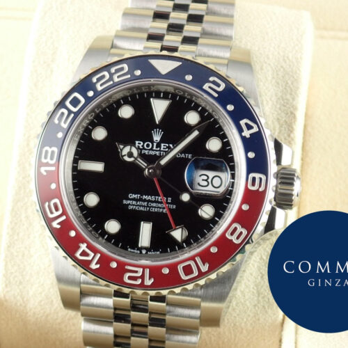 ロレックス GMTマスターII Ref.126710BLRO ブラック文字盤 未使用 gmt-master2-80 ジュビリーブレスレット 商品画像1