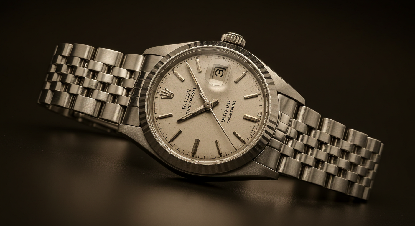 AI generated image of vintage Datejust