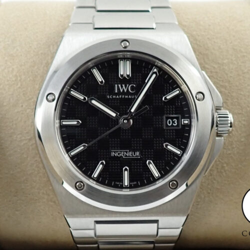 IWC インヂュニア オートマティック 40 Ref.IW328901 ブラック文字盤 極美品 WRC1S112 商品画像1