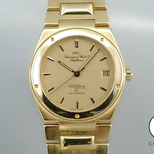 IWC インヂュニア SL Ref.9236 ゴールド文字盤 中古 2860U512 商品画像1