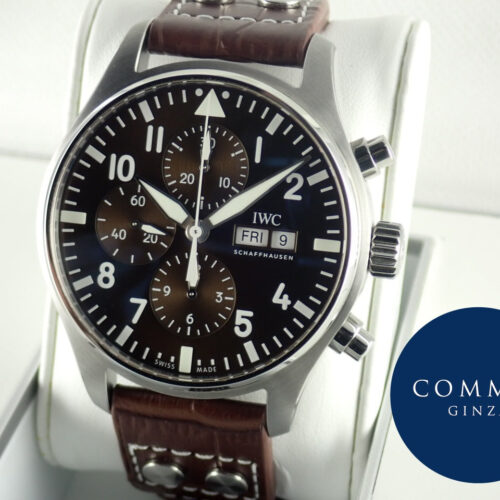 IWC パイロットウォッチ Ref.IW377713 ブラウン文字盤 中古 iwc-3 商品画像1