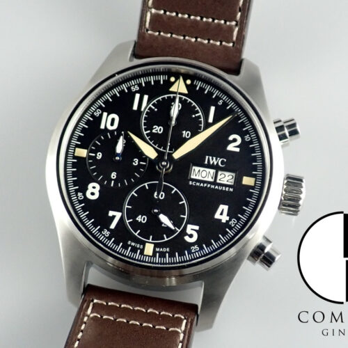 IWC パイロットウォッチ Ref.IW387903 ブラック文字盤 中古 iwc-6 商品画像1