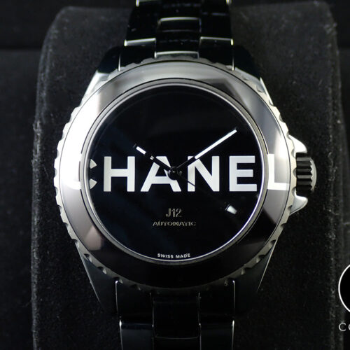 シャネル J12 ウォンテッド ドゥ シャネル Ref.H7418 ブラック文字盤 極美品 Y35708SL 商品画像1