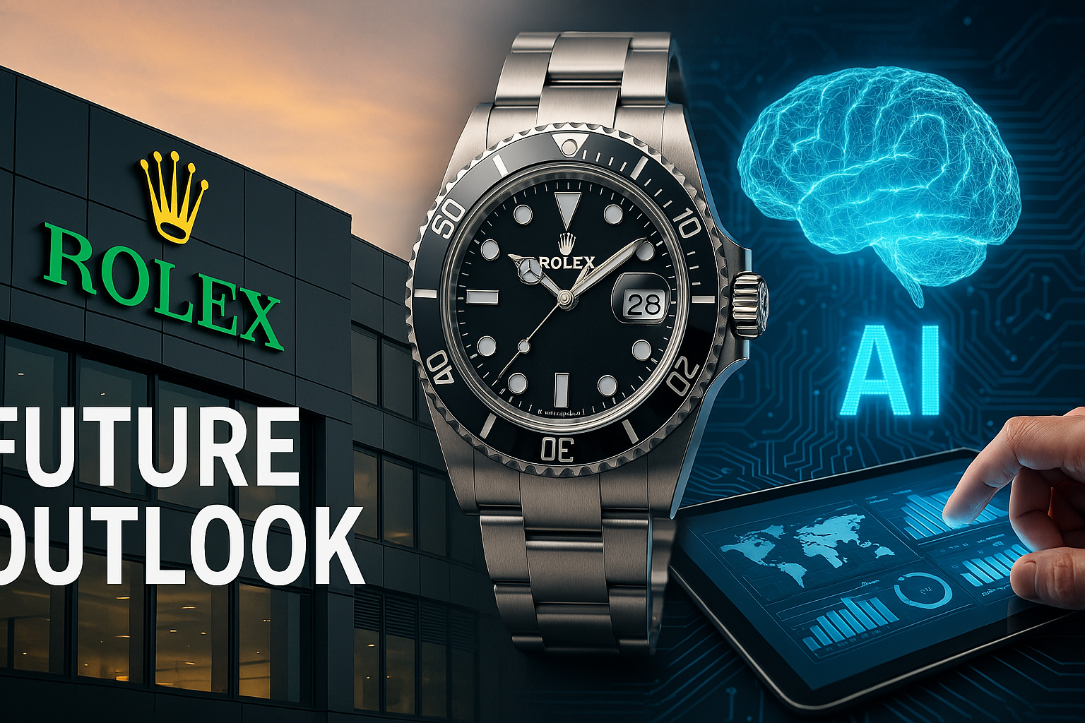 AI generated future outlook image