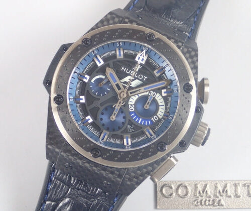 ウブロ キングパワー Ref.703.QM.1129.HR.FIL11 ブラック/ブルー文字盤 中古 kingpower-2 商品画像1