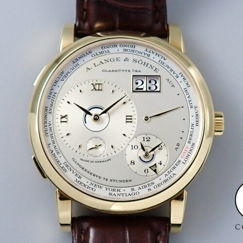 A.ランゲ＆ゾーネ ランゲ1 タイムゾーン Ref.136.021 シルバー文字盤 中古 T9Z5ZT56 商品画像1