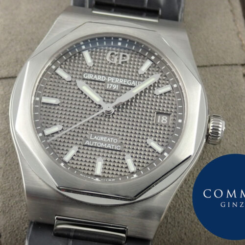 ジラールペルゴ ロレアート Ref.81005-11-231-BB6A グレー文字盤 中古 laureato-14 商品画像1