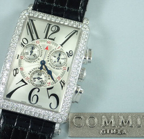 フランクミュラー ロングアイランド Ref.1000CCQZD ギョウシェ文字盤 中古 long-island-4 商品画像1