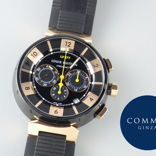 ルイヴィトン タンブール Ref.Q114F0 ブラック文字盤 中古 louis-vuitton-4 商品画像1
