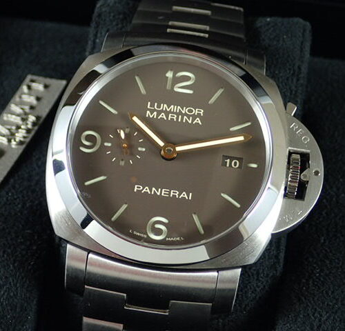 パネライ ルミノール Ref.PAM00352 ブラウン文字盤 未使用 luminor-16 商品画像1