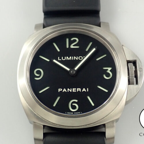 パネライ ルミノール ベース Ref.PAM00176 ブラック文字盤 中古 8JX41US2 商品画像1