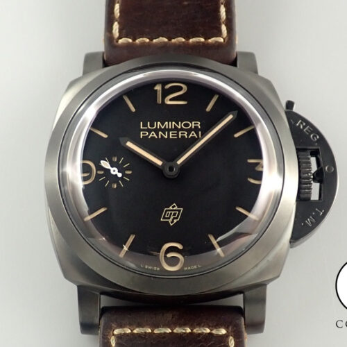 パネライ ルミノール1950 3デイズ Ref.PAM00617 ブラック文字盤 美品 W5LM56R5 商品画像1