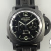 パネライ ルミノール 1950 8DAYSクロノ モノプルサンテGMT Ref.PAM00317 ブラック文字盤 美品 50J0Z865 商品画像1
