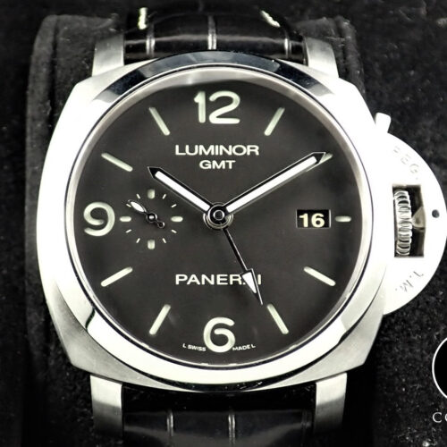 パネライ ルミノール 1950 3デイズ GMT  Ref.PAM00320 ブラック文字盤 中古 XP991VWM 商品画像1
