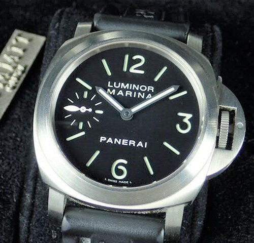 パネライ ルミノール Ref.PAM00177 ブラック文字盤 中古 luminor-21 商品画像1