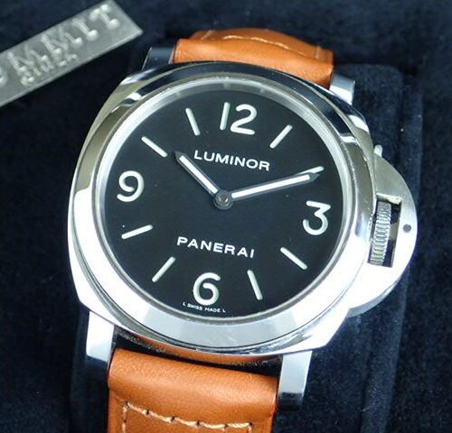 パネライ ルミノール Ref.PAM00112 ブラック文字盤 中古 luminor-8 商品画像1