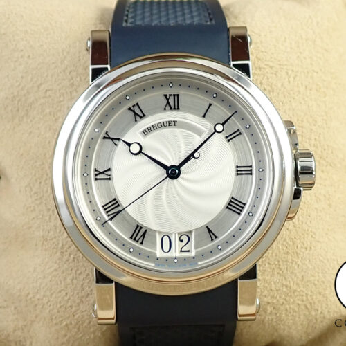 ブレゲ マリーン ラージデイト Ref.5817ST シルバー文字盤 中古 H66WR74F 商品画像1