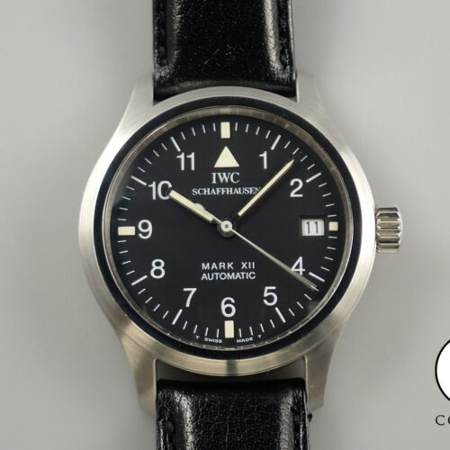 IWC マーク XII Ref.3241-001 ブラック文字盤 中古 ZLK9AHMV 商品画像1