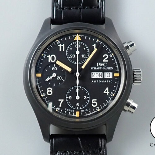 IWC メカニカルフリーガークロノグラフ Ref.IW3705-03 ブラック文字盤 中古 T456RRSK 商品画像1