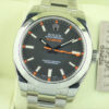 ロレックス ミルガウス Ref.116400 ブラック文字盤 未使用 milgauss-14 商品画像1