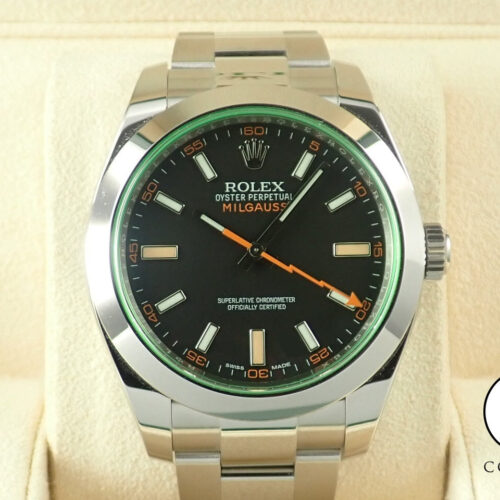 ロレックス ミルガウス Ref.116400GV ステンレススチール ブラック文字盤 商品画像1