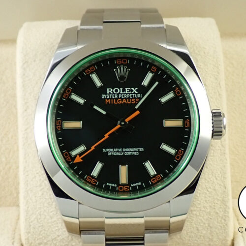 ロレックス ミルガウス Ref.116400GV ステンレススチール ブラック文字盤 商品画像1