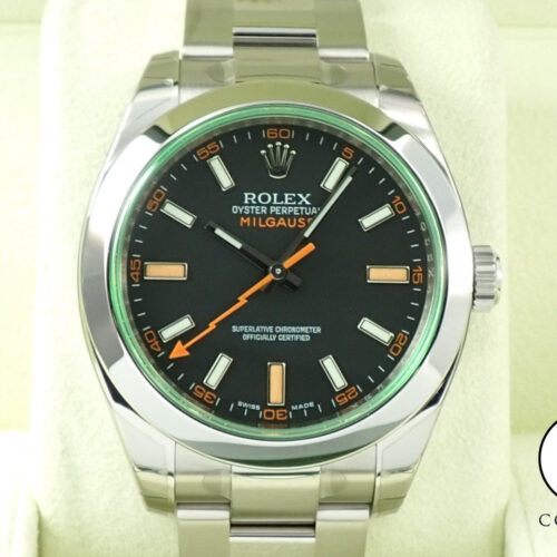 ロレックス ミルガウス Ref.116400GV ステンレススチール ブラック文字盤 商品画像1