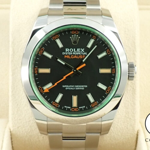 ロレックス ミルガウス Ref.116400GV ステンレススチール ブラック文字盤 商品画像1