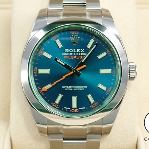 ロレックス ミルガウス Ref.116400GV ステンレススチール Zブルー文字盤 商品画像1