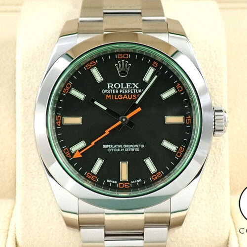 ロレックス ミルガウス Ref.116400GV ステンレススチール ブラック文字盤 商品画像1