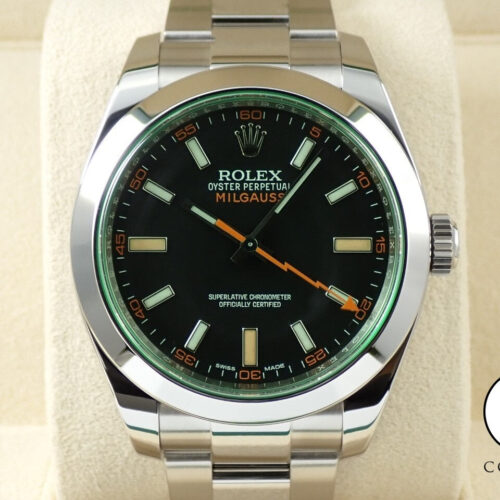 ロレックス ミルガウス Ref.116400GV ステンレススチール ブラック文字盤 商品画像1
