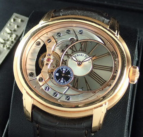 オーデマピゲ ミレネリー Ref.15350OR.OO.D093CR.01 チャコールグレー/シルバーカラー文字盤 中古 millenary 商品画像1