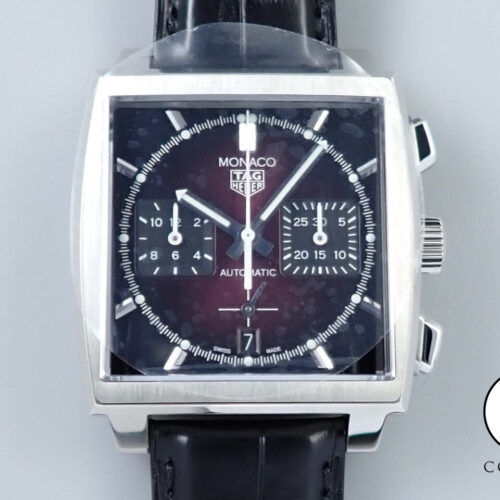タグホイヤー モナコ キャリバー ホイヤー02 パープルダイヤル リミテッドエディション Ref.CBL2118.FC6518 パープル文字盤 未使用 T4498019 商品画像1