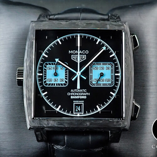 タグホイヤー モナコ BAMFORD Ref.CAW2190.FC6437 ブラック文字盤 美品 M72PMRUY 商品画像1