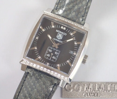 タグホイヤー モナコ Ref.WW2118.FC6216 ブラック文字盤 中古 monaco-2 商品画像1