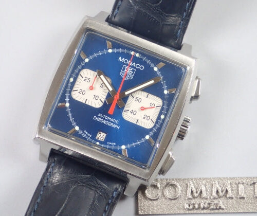 タグホイヤー モナコクロノグラフ Ref.CW2113.FC6183 ブルー文字盤 中古 monaco 商品画像1
