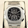 パテックフィリップ ノーチラス トラベルタイム クロノグラフ Ref.5990/1A-001 ステンレススチール ブラックグラデーション文字盤 商品画像1