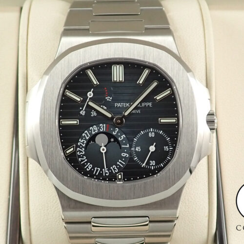 パテックフィリップ ノーチラス プチコンプリケーション Ref.5712/1A-001 ステンレススチール ブルー文字盤 商品画像1