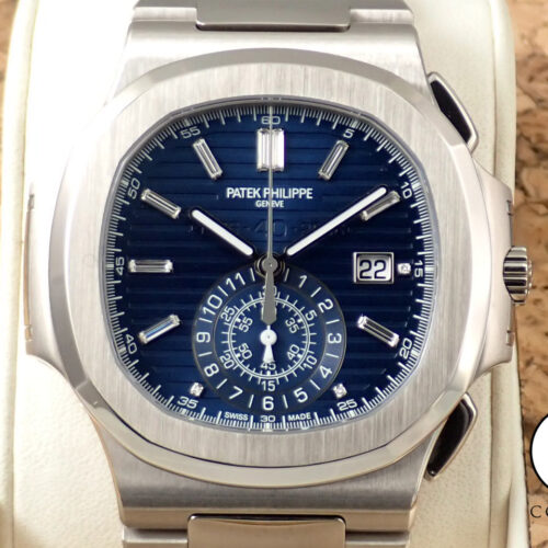 パテックフィリップ ノーチラス クロノグラフ 40周年記念 Ref.5976/1G-001 ホワイトゴールド ブルー・ソレイユ文字盤 商品画像1