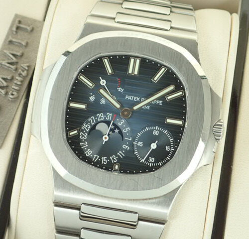 パテックフィリップ ノーチラス Ref.5712/1A ブラックブルー文字盤 中古 nautilus-27 商品画像1