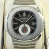 パテックフィリップ ノーチラス クロノグラフ Ref.5980/1A-014 ステンレススチール ブラック文字盤 商品画像1