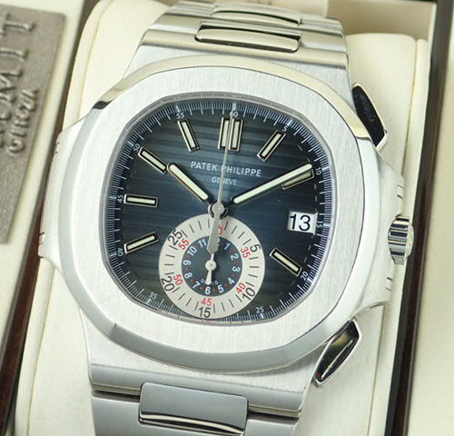 パテックフィリップ ノーチラス Ref.5980/1A ブラックブルー文字盤 中古 nautilus-28 商品画像1