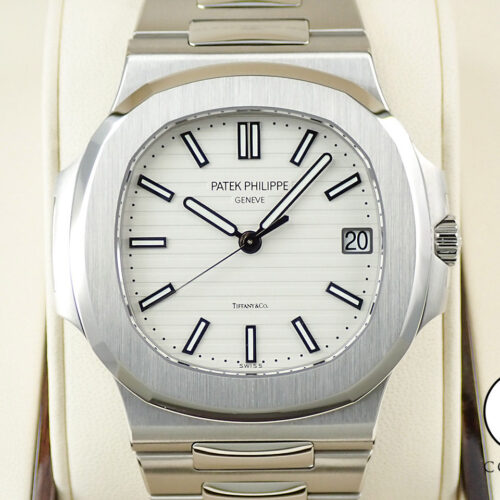 パテックフィリップ ノーチラス TIFFANY＆CO. Ref.5711/1A-011 ステンレススチール ホワイト文字盤 商品画像1