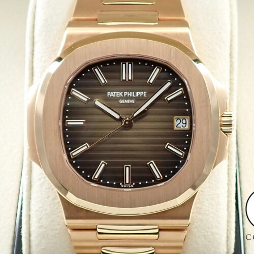 パテックフィリップ ノーチラス Ref.5711/1R-001 ローズゴールド ブラウン・ブラック・グラデーション文字盤 商品画像1