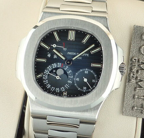 パテックフィリップ ノーチラス Ref.5712/1A-001 ブラックブルー文字盤 未使用 nautilus-36 商品画像1
