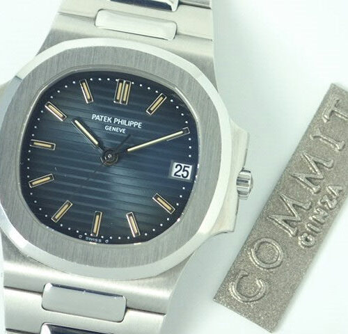 パテックフィリップ ノーチラス Ref.3800/1A ダークブルー文字盤 中古 nautilus-57 商品画像1