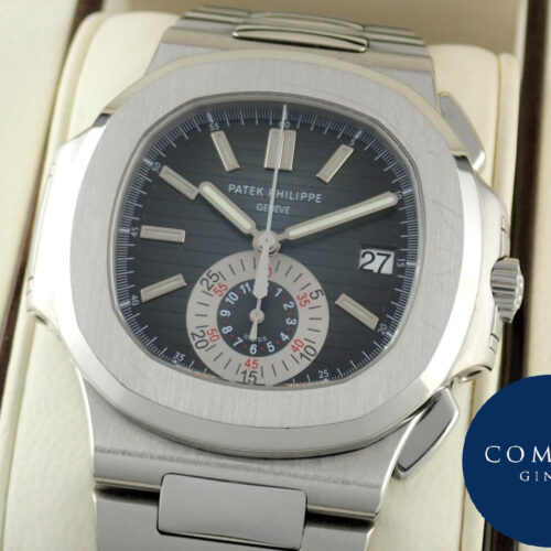 パテックフィリップ ノーチラス Ref.5980/1A-001 ブラックブルー文字盤 中古 nautilus-76 商品画像1