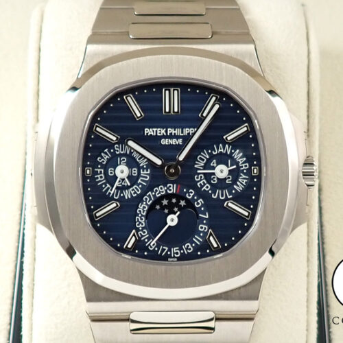 パテックフィリップ ノーチラス パーペチュアルカレンダー Ref.5740/1G-001 ホワイトゴールド ブルー文字盤 商品画像1