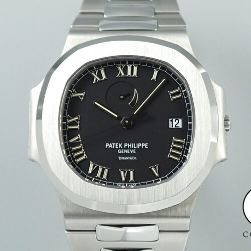 パテックフィリップ ノーチラス パワーリザーブ TIFFANY＆CO. Ref.3710/1A-001 ステンレススチール ブラック文字盤 商品画像1