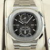 パテックフィリップ ノーチラス トラベルタイム クロノグラフ Ref.5990/1A-001 ステンレススチール ブラックグラデーション文字盤 商品画像1